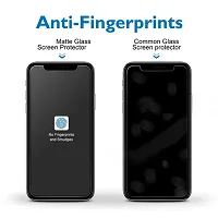 Imperium Frosted Matte Finish (Anti-Scratch) Tempered Glass Screen Protector for OPPO A78 5G.-thumb2