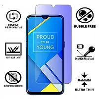 Imperium Anti Blue Light (Blue Light Resistant to Protect your Eyes) Tempered Glass Screen Protector for Realme C2-thumb1