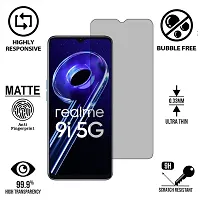 Imperium Frosted Matte Finish (Anti-Scratch) Tempered Glass Screen Protector for Realme 9i 5G-thumb1