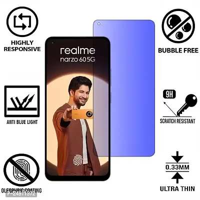 Imperium Anti Blue Light (Blue Light Resistant to Protect your Eyes) Tempered Glass Screen Protector for Realme Narzo 60 5G.-thumb2