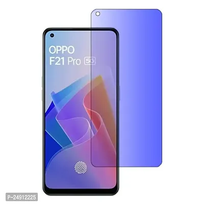 Imperium Anti Blue Light (Blue Light Resistant to Protect your Eyes) Tempered Glass Screen Protector for OPPO F21 Pro 5G