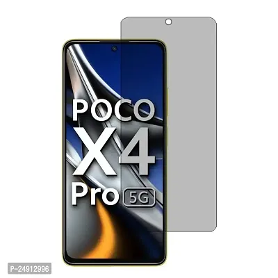 Imperium Frosted Matte Finish (Anti-Scratch) Tempered Glass Screen Protector for Poco X4 Pro 5G.