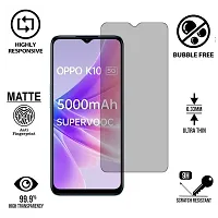 Imperium Frosted Matte Finish (Anti -Scratch) Tempered Glass Screen Protector for OPPO K10 5G-thumb1