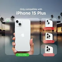 Imperium Silicone Back Case for Apple iPhone 15 Plus |Liquid Silicone| Thin, Slim, Soft Rubber Gel Case | Raised Bezels for Extra Protection of Camera  Screen (White).-thumb4