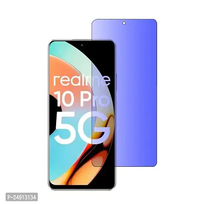 Imperium Anti Blue Light (Blue Light Resistant to Protect your Eyes) Tempered Glass Screen Protector for Realme 10 Pro 5G.