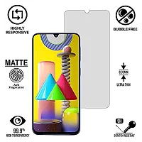 Imperium Frosted Matte Finish (Anti -Scratch) Tempered Glass Screen Protector for Samsung Galaxy M31 Galaxy M31 Prime Edition-thumb1