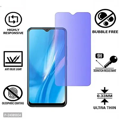 Imperium Anti Blue Light (Blue Light Resistant to Protect your Eyes) Tempered Glass Screen protector for Vivo Y11-thumb2