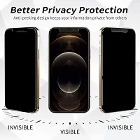 Imperium Apple iPhone 12 Privacy Tempered Glass Compatible for Apple iPhone 12 Series.-thumb1