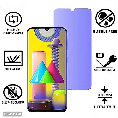 Imperium Anti Blue Light (Blue Light Resistant to Protect your Eyes) Tempered Glass Screen Protector for Samsung Galaxy M31 Galaxy M31 Prime Edition-thumb2