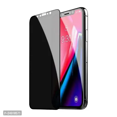 Imperium Apple iPhone X  Apple iPhone Xs Privacy Tempered Glass Compatible for Apple iPhone X Series.-thumb0