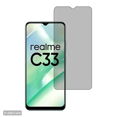 Imperium Frosted Matte Finish (Anti-Scratch) Tempered Glass Screen Protector for Realme C33