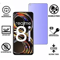 Imperium Anti Blue Light (Blue Light Resistant to Protect your Eyes) Tempered Glass Screen Protector for Realme 8i-thumb1