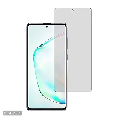 Imperium Frosted Matte Finish (Anti -Scratch) Tempered Glass Screen Protector for Samsung Galaxy Note 10 Lite