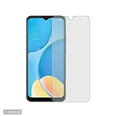 Imperium Frosted Matte Finish (Anti -Scratch) Tempered Glass Screen Protector for Oppo A15  A15s