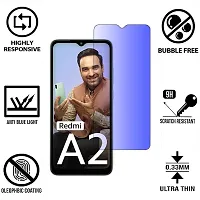 Imperium Anti Blue Light (Blue Light Resistant to Protect your Eyes) Tempered Glass Screen Protector for Redmi A2.-thumb1