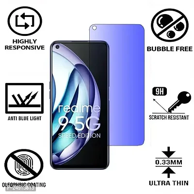 Imperium Anti Blue Light (Blue Light Resistant to Protect your Eyes) Tempered Glass Screen Protector for Realme 9 5G Speed Edition-thumb2