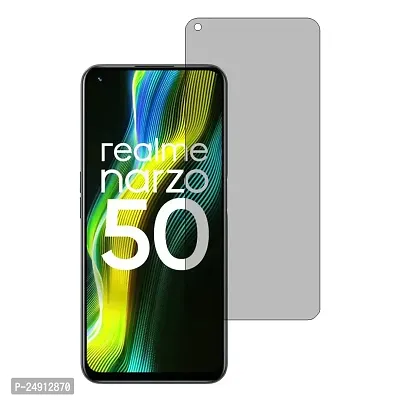 Imperium Frosted Matte Finish (Anti-Scratch) Tempered Glass Screen Protector for Realme Narzo 50