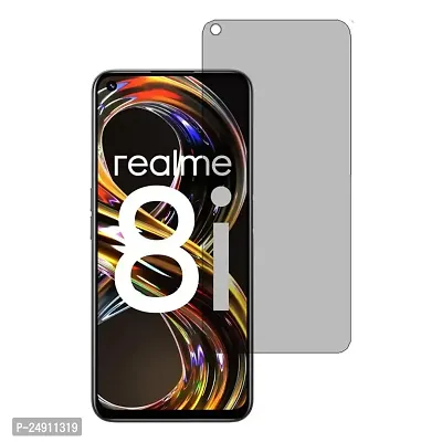 Imperium Frosted Matte Finish (Anti-Scratch) Tempered Glass Screen Protector for Realme 8i-thumb0