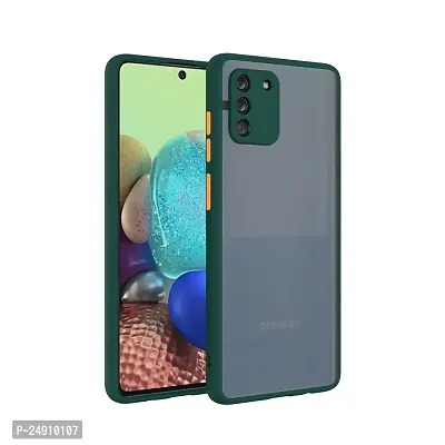 Imperium Rubberized (Matte Finish) Translucent (Smoky Grey Color Back Panel) Shockproof Back Case Cover with Camera Bump Protection for Samsung Galaxy S10 Lite-thumb0