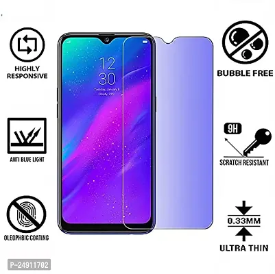 Imperium Anti Blue Light (Blue Light Resistant to Protect your Eyes) Tempered Glass Screen Protector for Realme 3  Realme 3i-thumb2