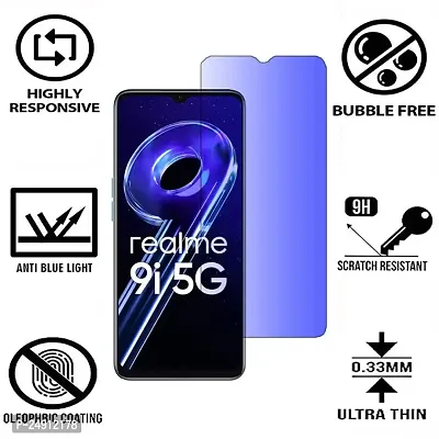 Imperium Anti Blue Light (Blue Light Resistant to Protect your Eyes) Tempered Glass Screen Protector for Realme 9i 5G-thumb2