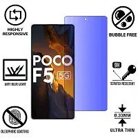 Imperium Anti Blue Light (Blue Light Resistant to Protect your Eyes) Tempered Glass Screen Protector for Poco F5.-thumb1