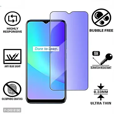 Imperium Anti Blue Light (Blue Light Resistant to Protect your Eyes) Tempered Glass Screen Protector for Realme C25  Realme C25s-thumb2