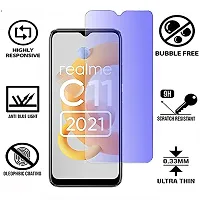 Imperium Anti Blue Light (Blue Light Resistant to Protect your Eyes) Tempered Glass Screen Protector for Realme C11  Realme C11 2021-thumb1