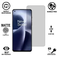 Imperium Frosted Matte Finish (Anti -Scratch) Tempered Glass Screen Protector for OnePlus Nord 2T 5G.-thumb1