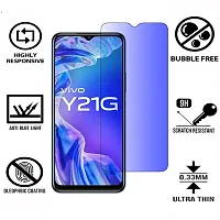 Imperium Anti Blue Light (Blue Light Resistant to Protect your Eyes) Tempered Glass Screen Protector for Vivo Y21G-thumb1