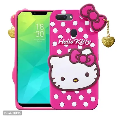 Imperium 3D Hello Kitty Soft Rubber-Silicon Back Cover for Realme 2