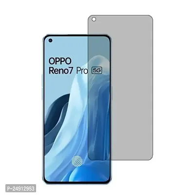 Imperium Frosted Matte Finish (Anti -Scratch) Tempered Glass Screen Protector for OPPO Reno 7 Pro 5G