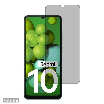 Imperium Frosted Matte Finish (Anti-Scratch) Tempered Glass Screen Protector for Redmi 10.-thumb0