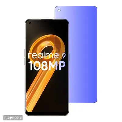 Imperium Anti Blue Light (Blue Light Resistant to Protect your Eyes) Tempered Glass Screen Protector for Realme 9