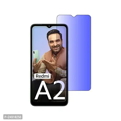 Imperium Anti Blue Light (Blue Light Resistant to Protect your Eyes) Tempered Glass Screen Protector for Redmi A2.-thumb0