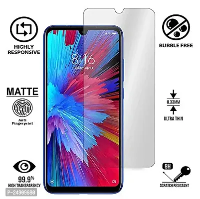 Imperium Matte Finish (Anti-Scratch, Frosted look) Tempered Glass Screen Protector for Redmi Note 7, Redmi Note 7s  Redmi Note 7 Pro-thumb2