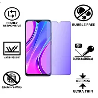 Imperium Anti-Blue Light (Blue Light Resistant) Tempered Glass Screen Protector for Redmi 9, Redmi 9A, Redmi 9C,  Redmi 9i-thumb1