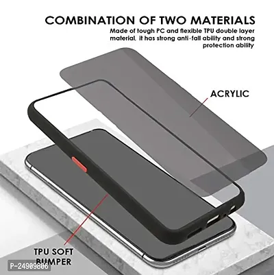 Imperium Rubberized (Matte Finish) Translucent (Smoky Grey Color Back Panel) Shockproof Back Case Cover with Camera Bump Protection for Samsung-thumb2