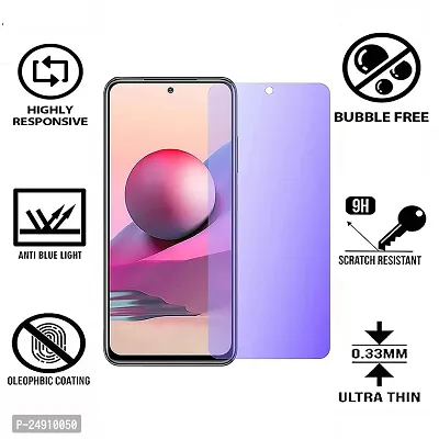 Imperium Anti-Blue Light (Blue Light Resistant) Tempered Glass Screen Protector for Redmi Note 10  Redmi Note 10s-thumb2