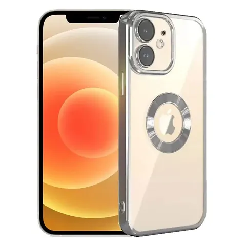 Imperium Clear Back Case for Apple iPhone 12 [Never Yellow] Luxury Electroplating Protective Slim Thin Cover with Camera Lens Protector Design Compatible for Apple iPhone 12.