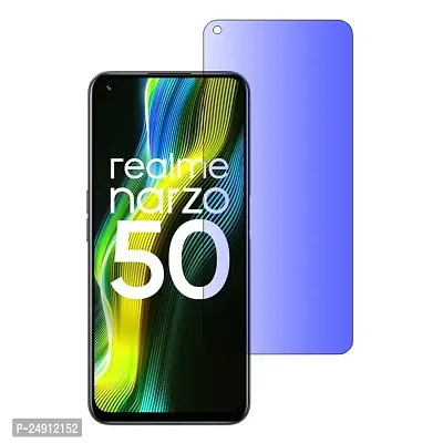 Imperium Anti Blue Light (Blue Light Resistant to Protect your Eyes) Tempered Glass Screen Protector for Realme Narzo 50