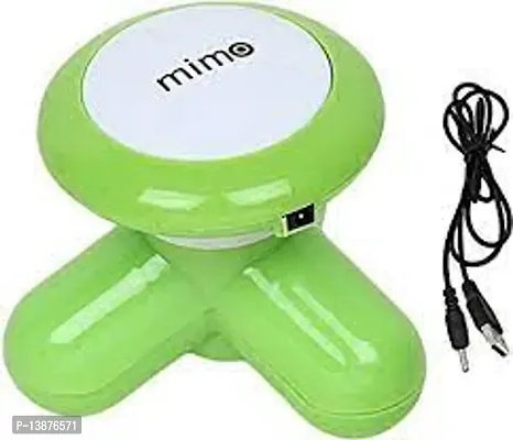Mimo Vibrating Full Body Massager (Multicolor) With USB Power Cable-thumb0