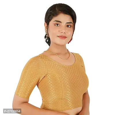 Classic Lycra Embellished Blouses for Women