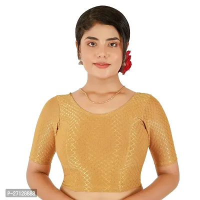 Classic Lycra Embellished Blouses for Women-thumb3