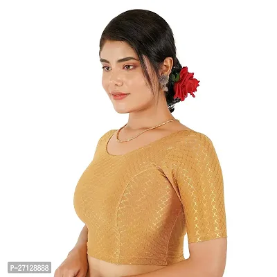Classic Lycra Embellished Blouses for Women-thumb2