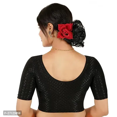 Classic Lycra Embellished Blouses for Women-thumb3