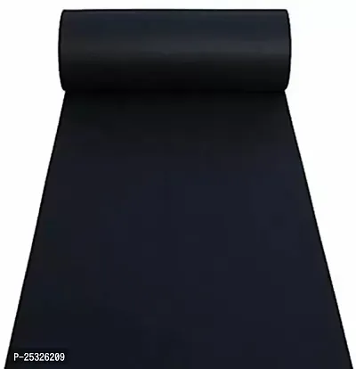 Designer Black Synthetic Area Rug - 150 X 210 cm, Rectangle