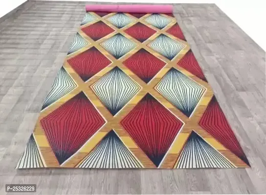 Designer Multicolor Synthetic Area Rug - 150 X 210 cm, Rectangle-thumb0