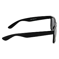 Criba Anti-Reflective Aviator Unisex Sunglasses - (KCGREY|50|Multi-Colored)-thumb3