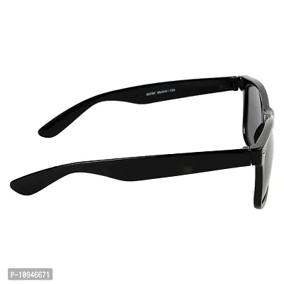 Criba Anti-Reflective Aviator Unisex Sunglasses - (KCGREY|50|Multi-Colored)-thumb4